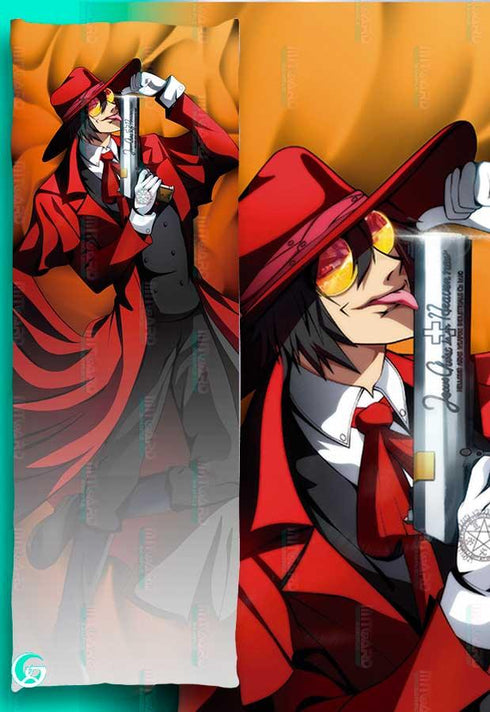 Funda de almohada corporal Dakimakura de Alucard/Keanu